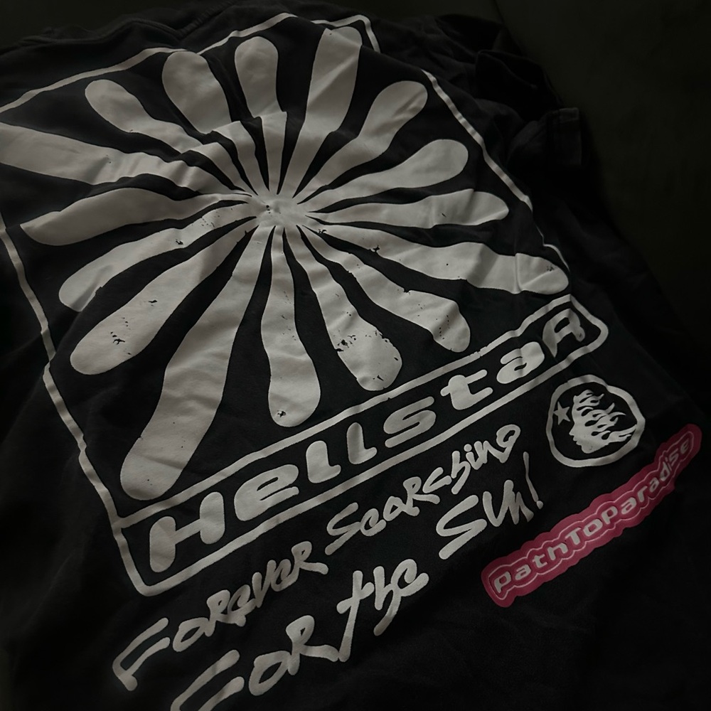 Hellstar Black Graphic Tee - Short Sleeve